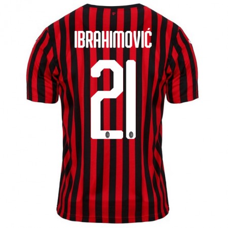 AC Milan Fotbollströjor Ibrahimovic 21 Hemma tröja 2019/20 Kortärmad